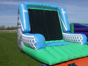 Suspension bridge velcro fly wall